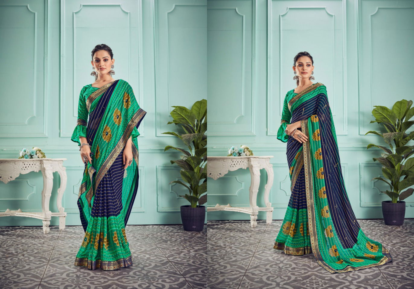 Shangrila By Ynf Georgette Daily Wear Sarees Catalog
